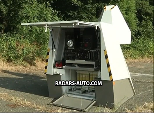 cabine radar autonome ouverte arrire
