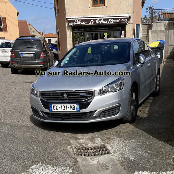 radar mobile DX-131-MB Peugeot 508 berline