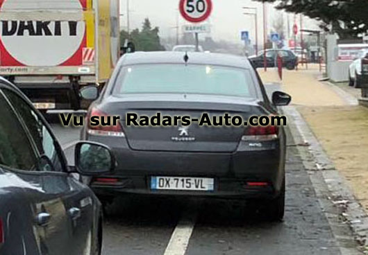 radar mobile DX-715-VL Peugeot 508 berline