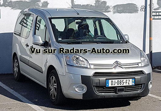 radar mobile Alpes-de-Haute-Provence Citron Berlingo