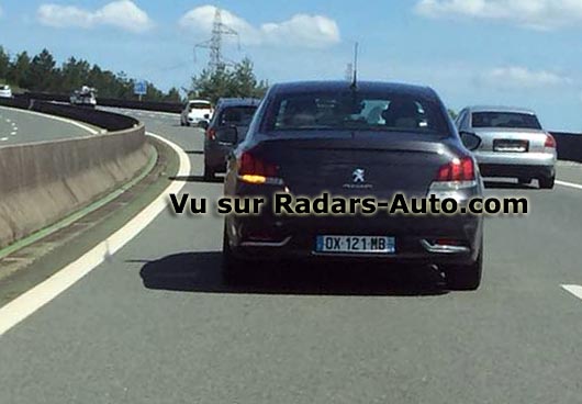 radar mobile DX-121-MB Peugeot 508 berline