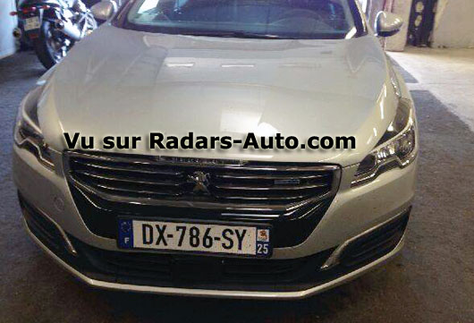 radar mobile DX-786-SY Peugeot 508 berline