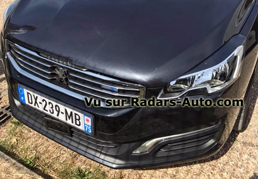 radar mobile DX-239-MB Peugeot 508 berline