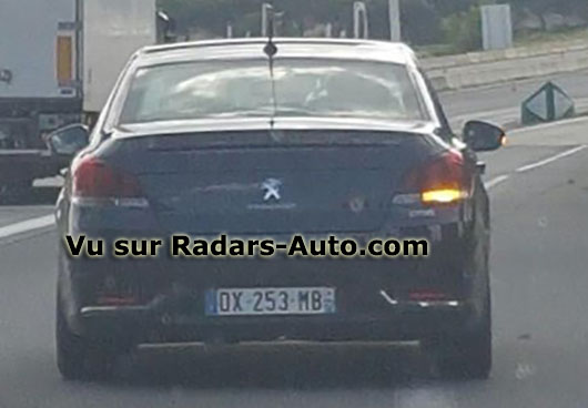 radar mobile DX-253-MB Peugeot 508 berline