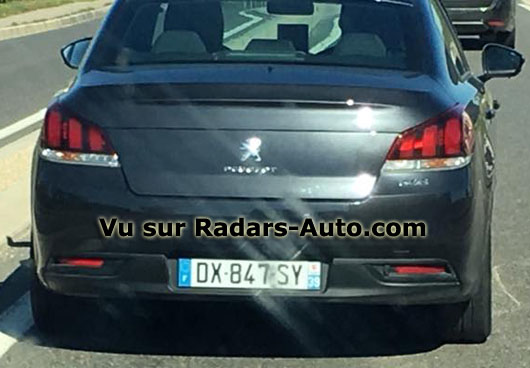 radar mobile DX-847-SY Peugeot 508 berline