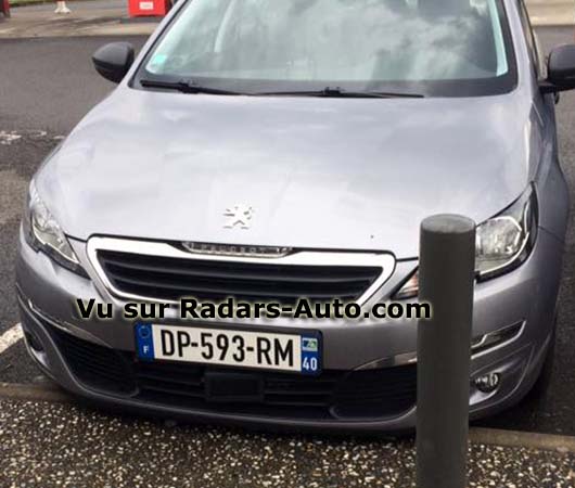 radar mobile DP-593-RM Peugeot 308 berline