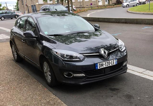 radar mobile Manche Renault Mégane 3 restylée 2014