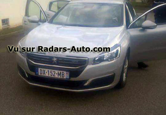 radar mobile DX-152-MB Peugeot 508 berline