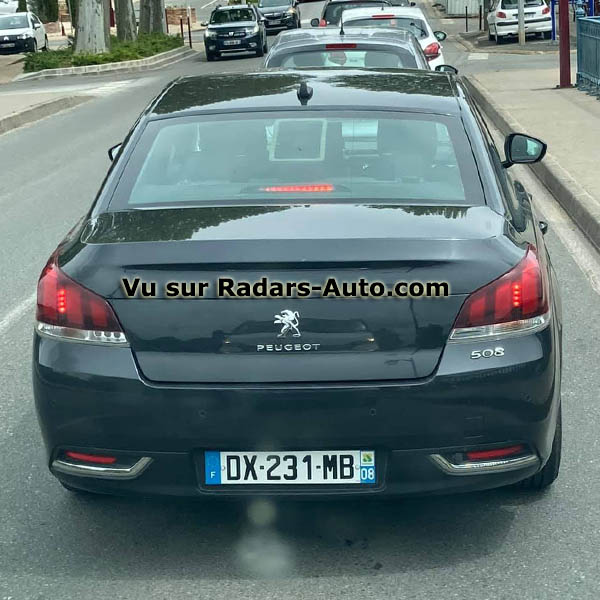 radar mobile DX-231-MB Peugeot 508 berline