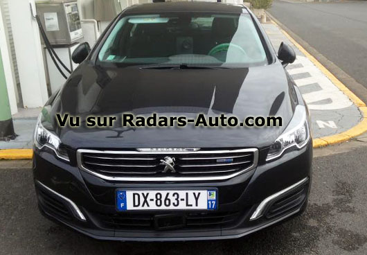 radar mobile DX-863-LY Peugeot 508 berline