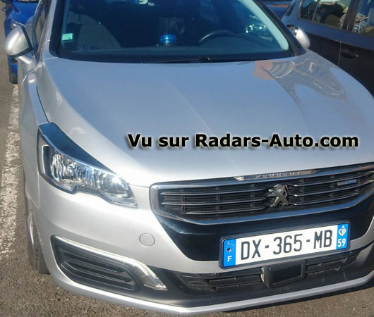 radar mobile DX-365-MB Peugeot 508 berline