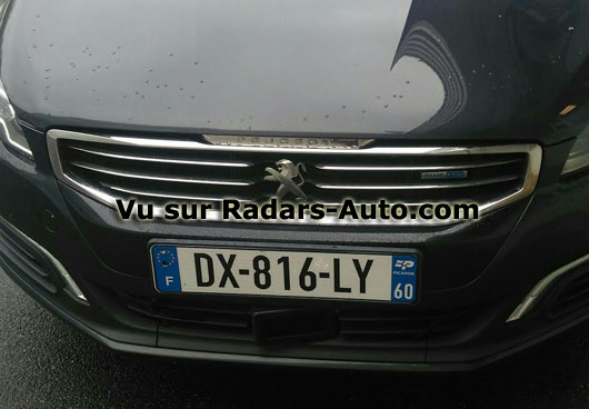 radar mobile DX-816-LY Peugeot 508 berline