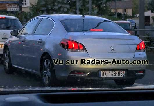 radar mobile DX-148-MB Peugeot 508 berline