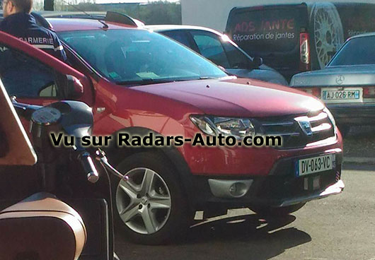 radar mobile DV-063-VC Dacia Sandero Stepway