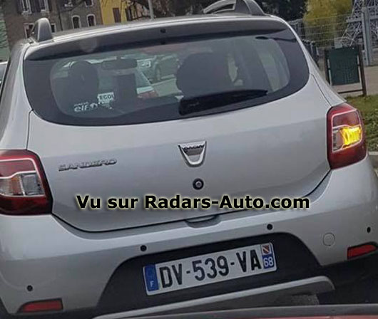 radar mobile DV-539-VA Dacia Sandero Stepway