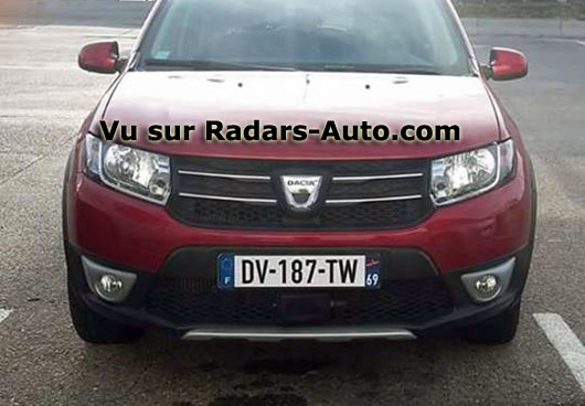 radar mobile DV-187-TW Dacia Sandero Stepway