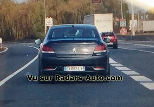 radar mobile Savoie Peugeot 308 berline