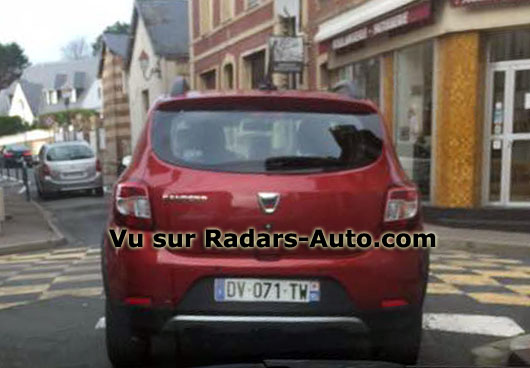 radar mobile DV-071-TW Dacia Sandero Stepway