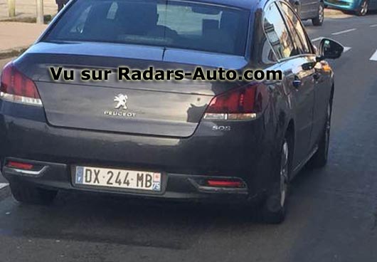 radar mobile DX-244-MB Peugeot 508 berline