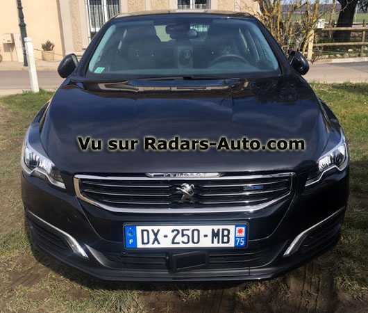 radar mobile DX-250-MB Peugeot 508 berline