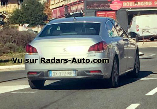 radar mobile DX-372-MB Peugeot 508 berline