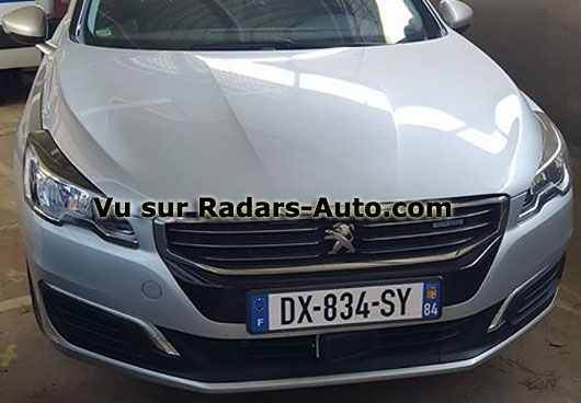 radar mobile DX-834-SY Peugeot 508 berline