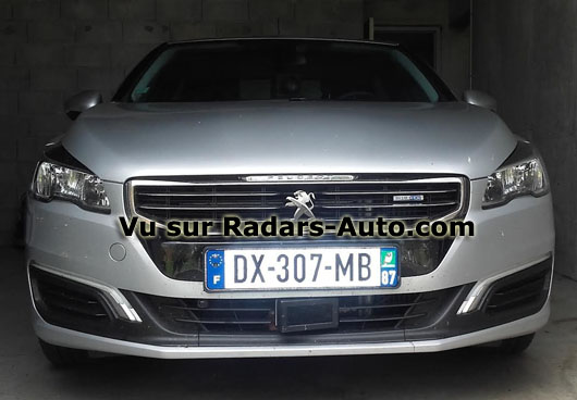 radar mobile DX-307-MB Peugeot 508 berline