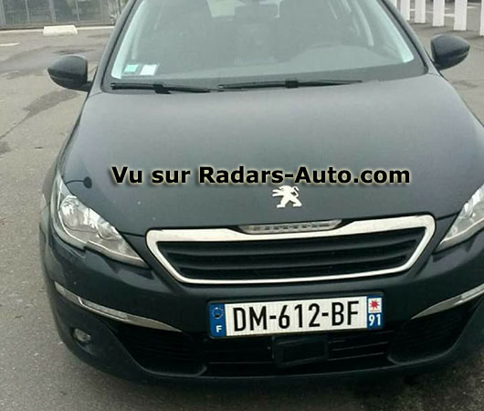 radar mobile DM-612-BF Peugeot 308 berline