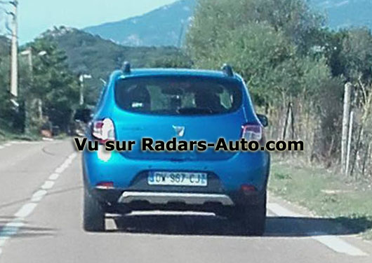 radar mobile Corse-du-Sud Dacia Sandero Stepway