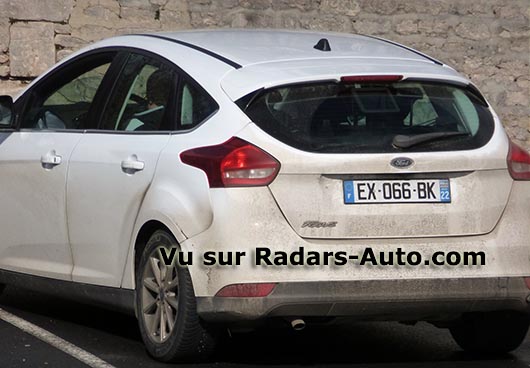 voiture radar EX-066-BK