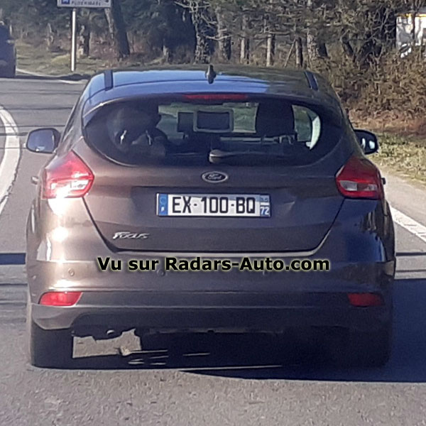 voiture radar EX-100-BQ