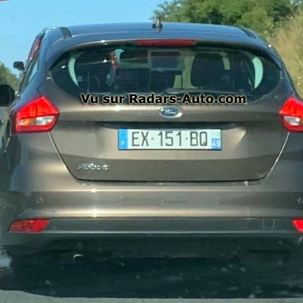 voiture radar EX-151-BQ