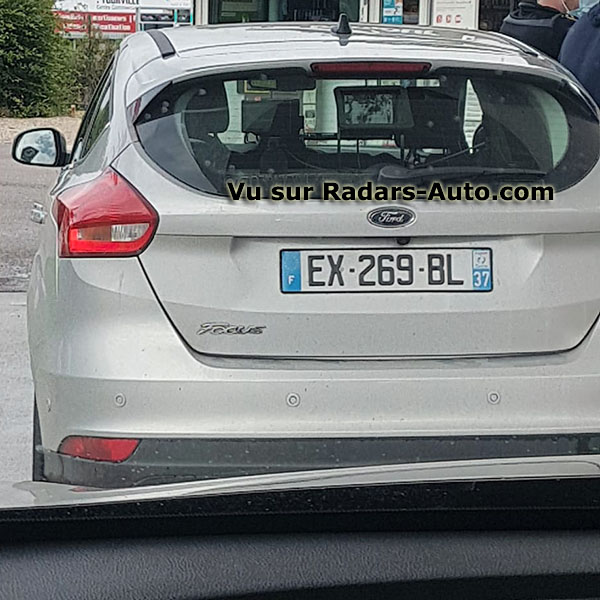 voiture radar EX-269-BL