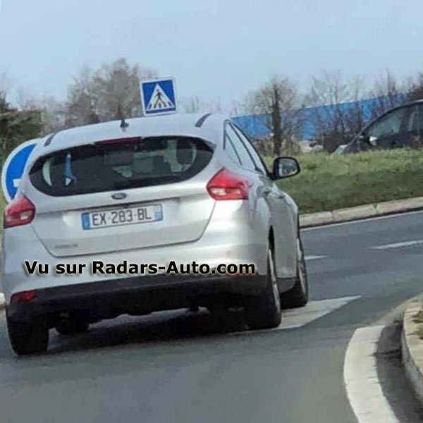 voiture radar EX-283-BL