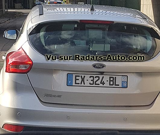 voiture radar EX-324-BL