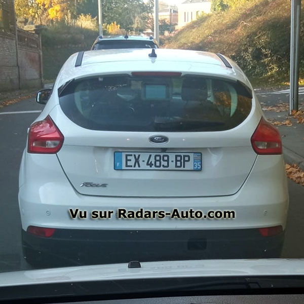 voiture radar EX-489-BP