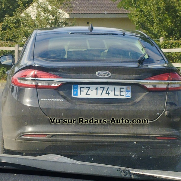 voiture radar FZ-174-LE