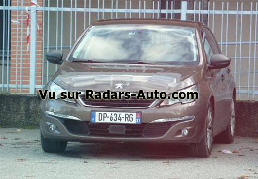 radar mobile DP-634-RG Peugeot 308 berline