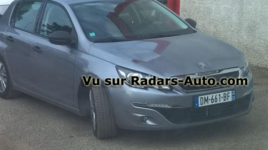 radar mobile DM-661-BF Peugeot 308 berline