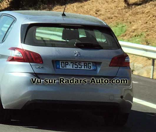 radar mobile Ain Peugeot 308 berline
