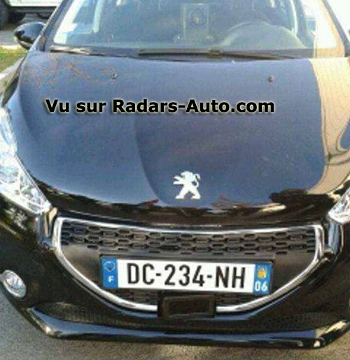 radar mobile DC-234-NH Peugeot 208 berline