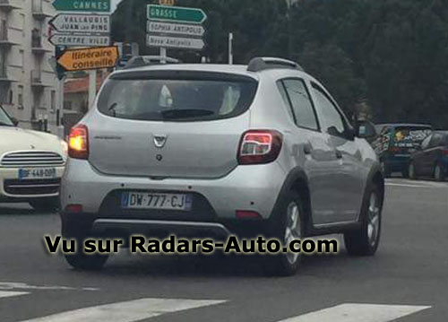 radar mobile Alpes-Maritimes Dacia Sandero Stepway