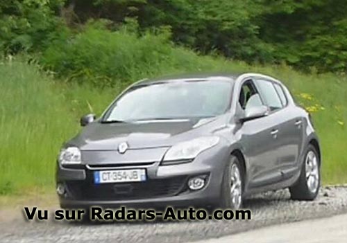 radar mobile Cantal Renault Mégane berline 5 portes