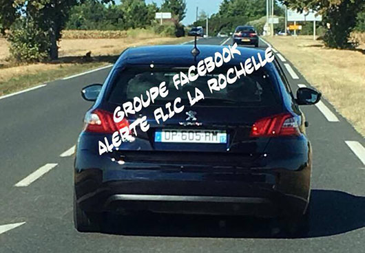 radar mobile Charente Maritime Peugeot 308 berline
