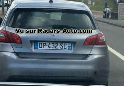 radar mobile Cher Peugeot 308 berline