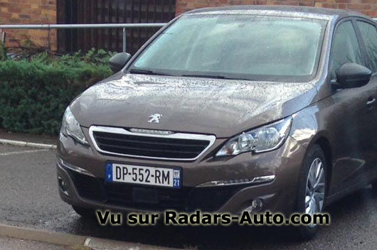 radar mobile Côte d'or Peugeot 508 berline