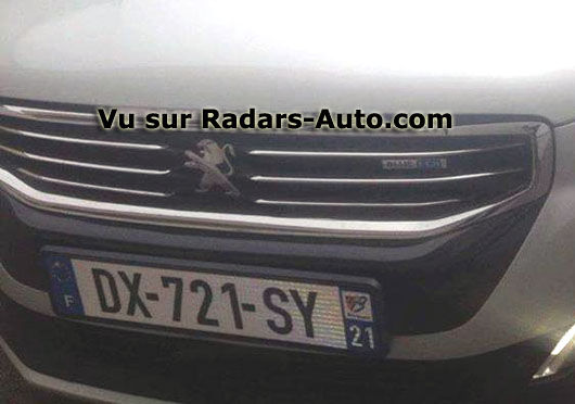 radar mobile Côte d'or Peugeot 508 berline