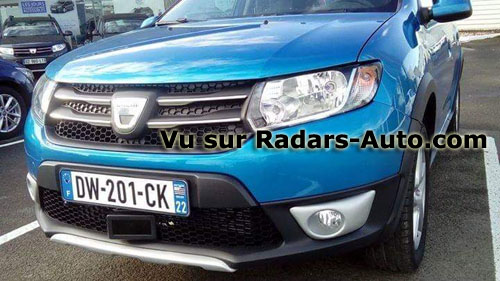 radar mobile Côtes d'Armor Dacia Sandero Stepway