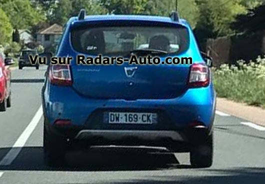 radar mobile Dordogne Dacia Sandero Stepway