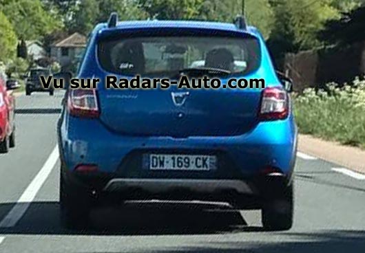 radar mobile DW-169-CK Dacia Sandero Stepway